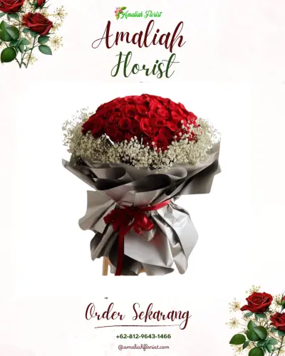 Buket Bunga di Morokrembangan